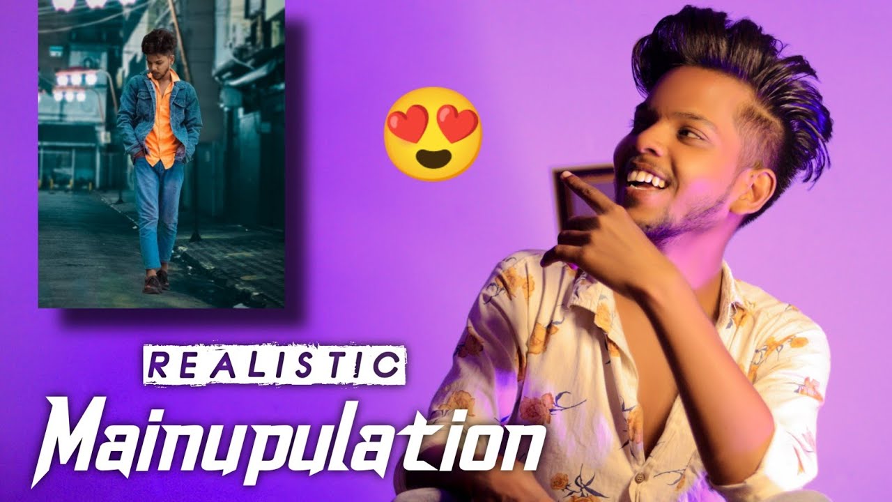 Cinemetic & Realistic Photo Manipulation tutorial - Picsart & Lightroom mobile -Creator Ajay