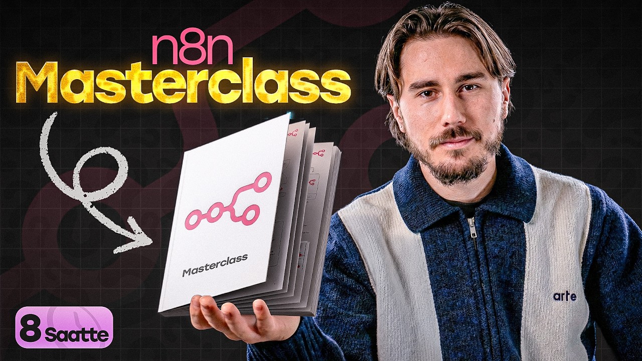 N8N & CLAUDE CODE FULL MASTERCLASS (8 SAAT): Kur ve Sat (2026)