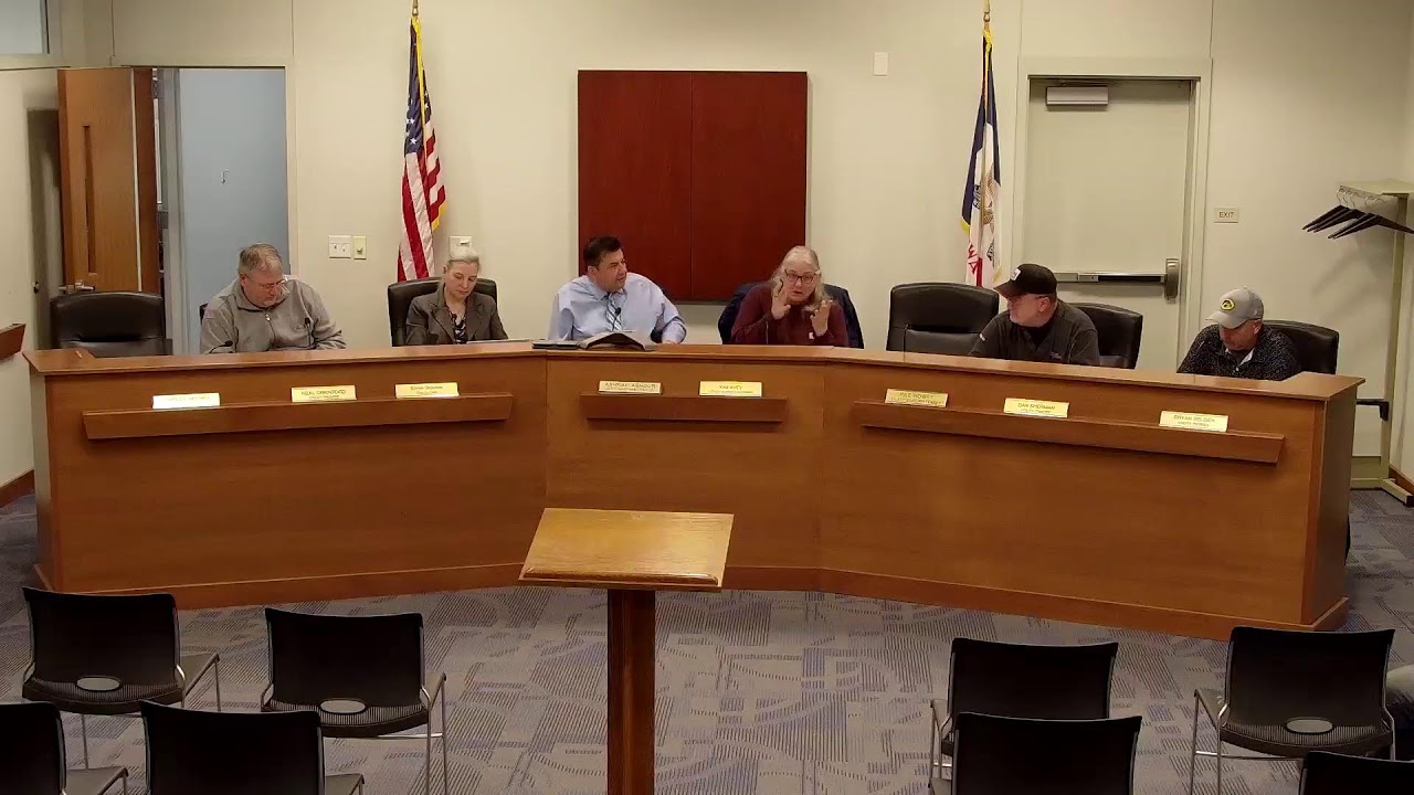City of Stuart, Iowa  Regular meeting of the Utility Board 01/08/2026