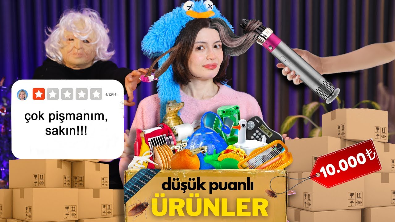 İNTERNETTEKİ EN D&Uuml;Ş&Uuml;K PUANLI &Uuml;R&Uuml;NLERİ TEST ETTİM!