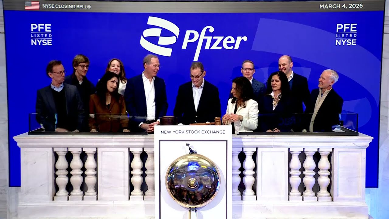 The NYSE welcomes Pfizer to ring the Closing Bell! (NYSE: PFE)