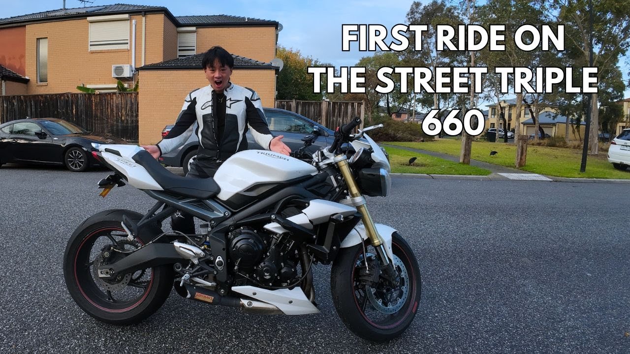 RIDING A NEW BIKE | Street Triple 660