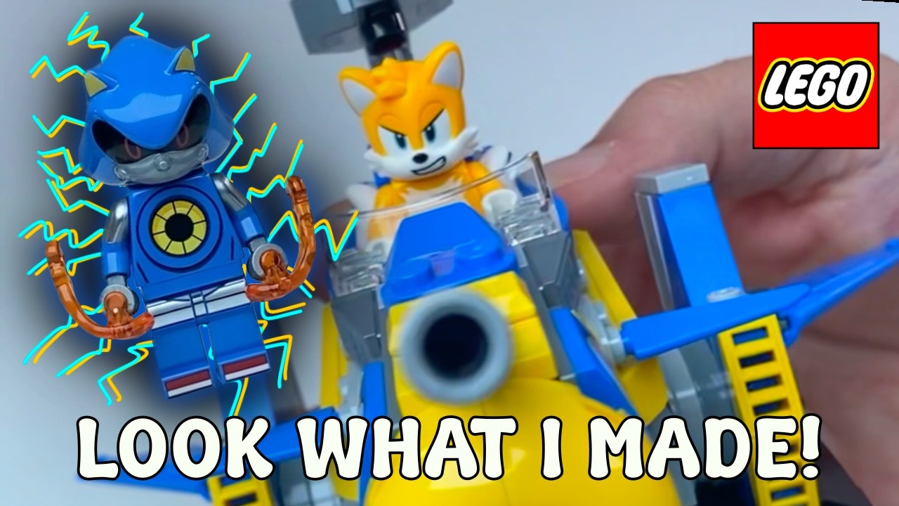Метал Соник ВСТУПАЕТ В БИТВУ | LEGO 77002 Соник Ёж Циклон против Метал Соника