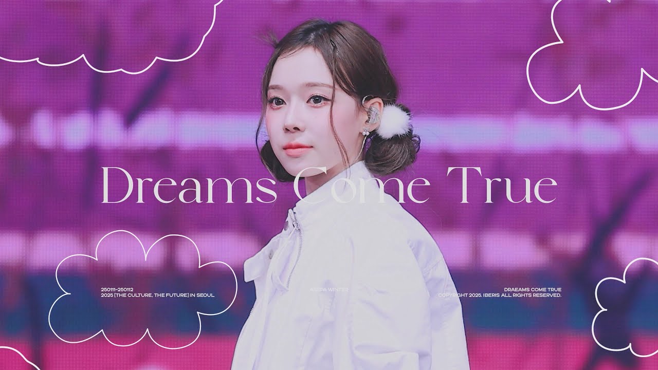 [4K] 250111-250112 에스파 윈터 Dreams Come True 직캠 aespa WINTER @SM TOWN LIVE 2025