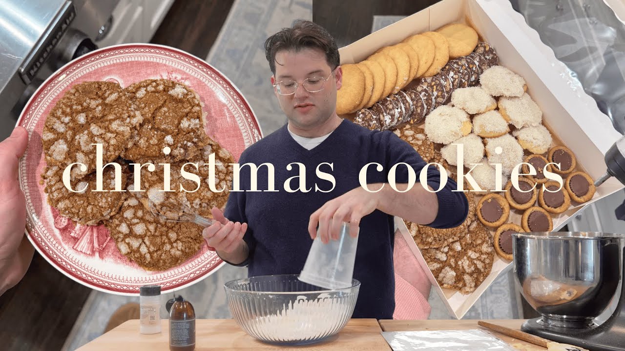 Christmas Cookie Baking Day | 4 Festive Recipes for Your 2025 Holiday Cookie Box