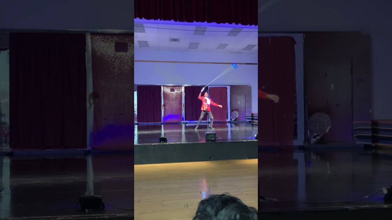  @DracotheJuggler LED Diabolo Performance 3/7/2026 LED Chinese Yo Yo Show Chinese New Year Show