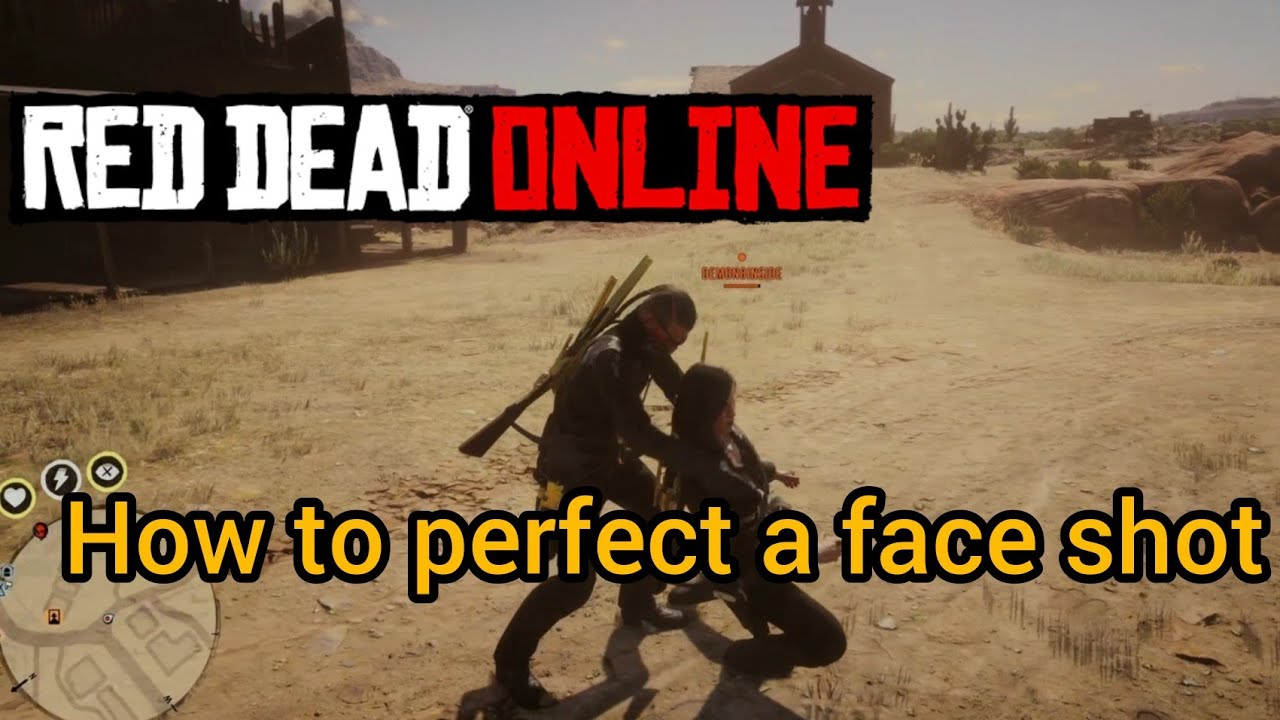 Лицо застрелено/Red Dead онлайн