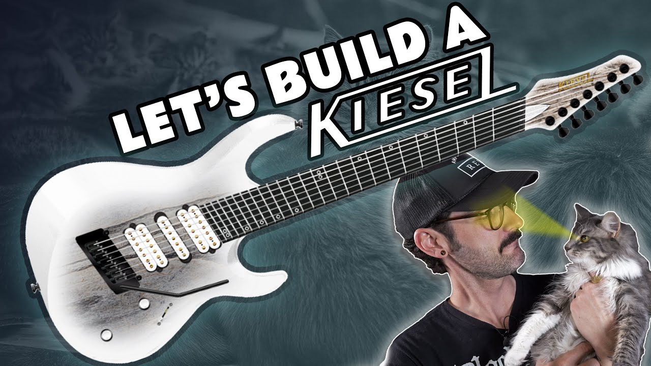 Посмотрите, как я создаю ИДЕАЛЬНУЮ гитару Kiesel Aries Custom!