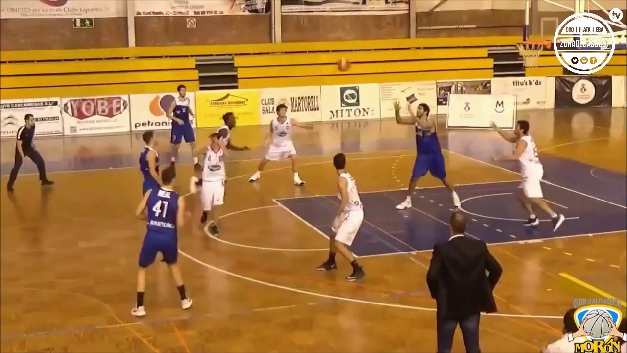 LEB PLATA 17/18 | 'Bebo' Khalaf (Martorell), actuación contra Morón