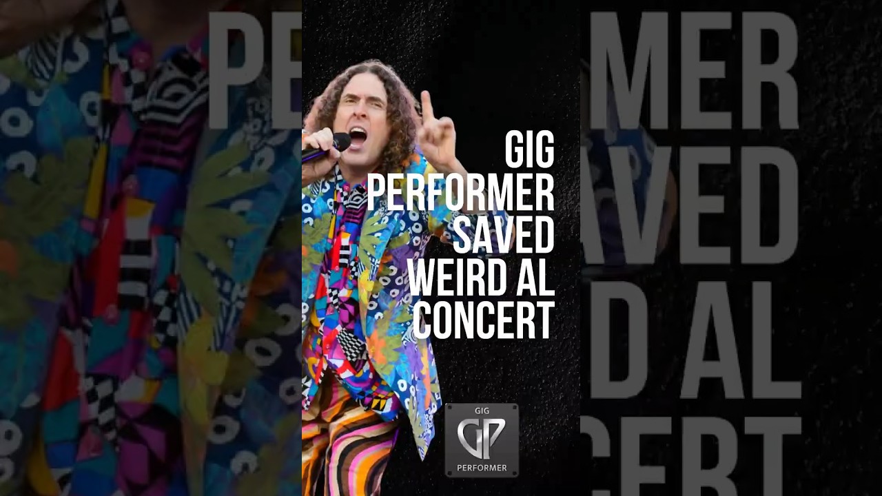 Исполнитель спас концерт Weird Al