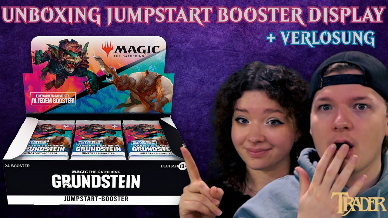 MTG Grundstein Jumpstart Booster Display Opening deutsch | Magic the Gathering | Foundations Trader