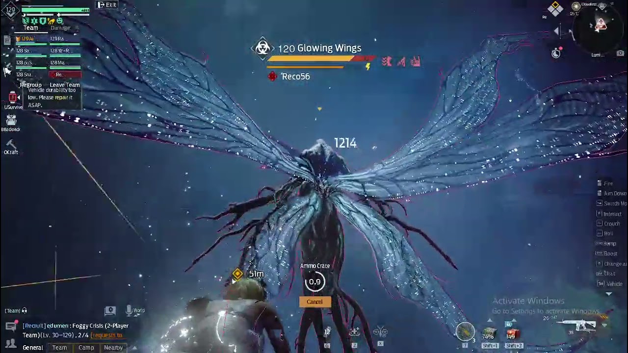 Undawn Blazar Restricted Glowing Wings (Normal)