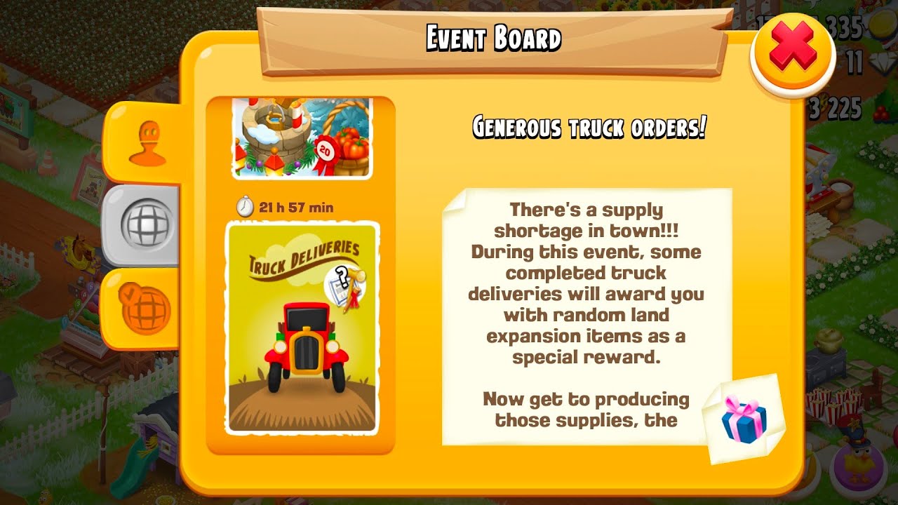 Hay Day Truck Event