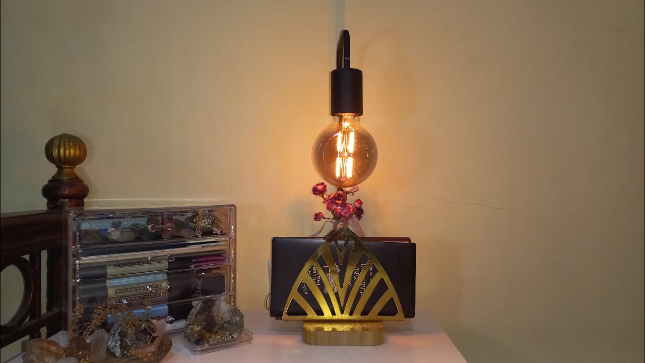 DIY IKEA Lamp and Napkin Holder Hack