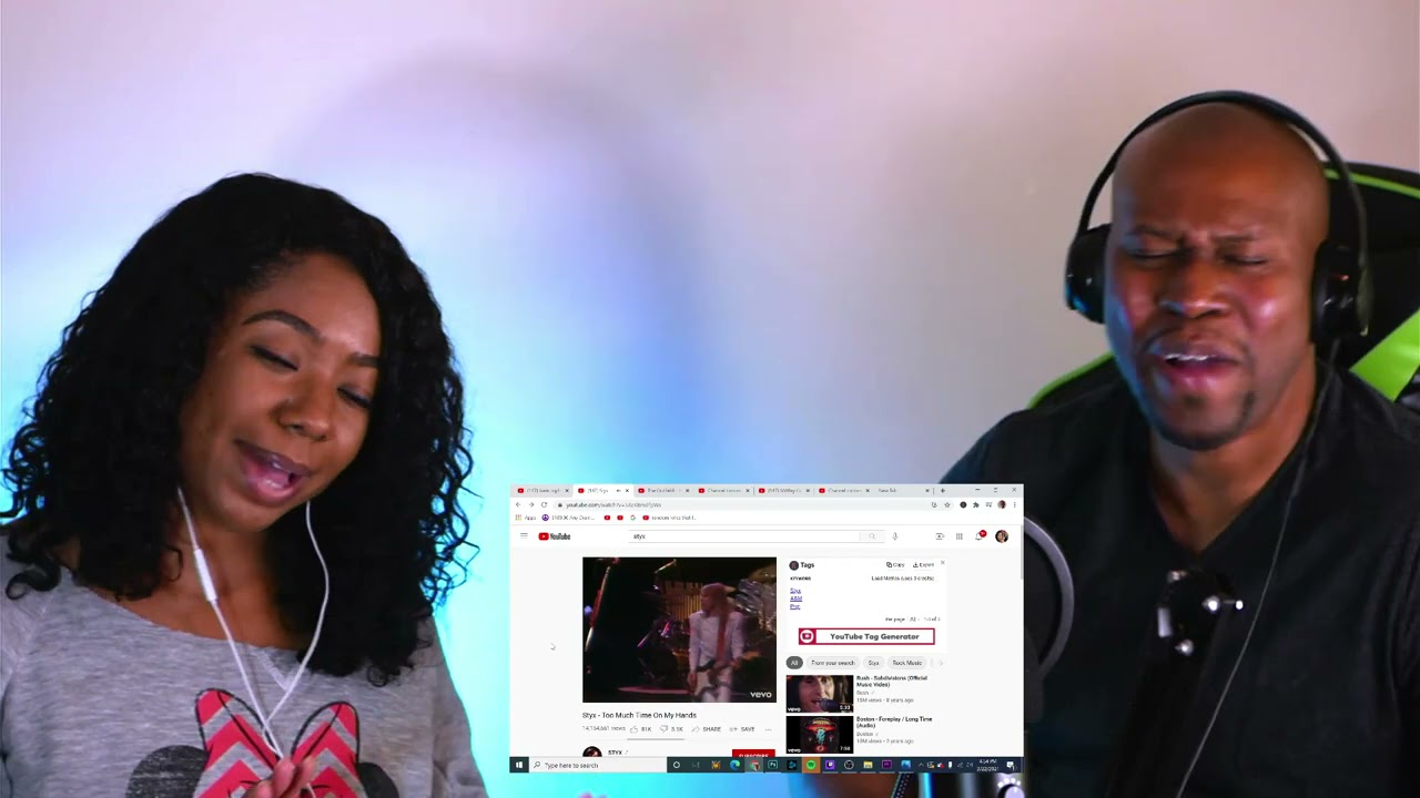 Awesome Reaction To Styx -Too much time on my hands