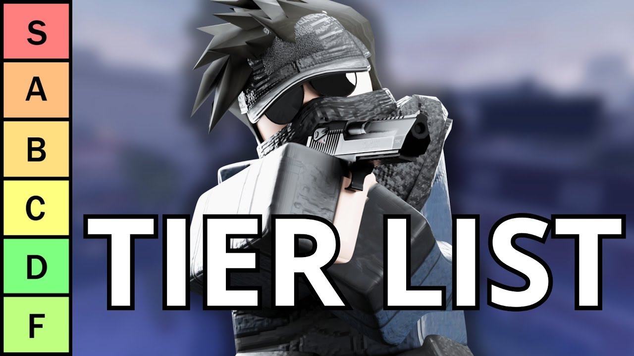 ROBLOX Blackout Guns Tier List