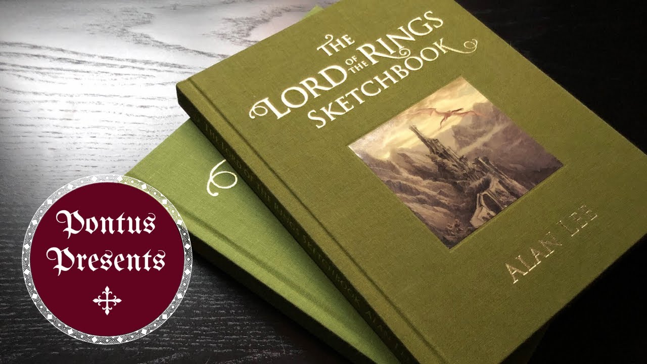The Hobbit & The Lord of the Rings Sketchbooks – Alan Lee [Signed] ✣ J.R.R. Tolkien Collection
