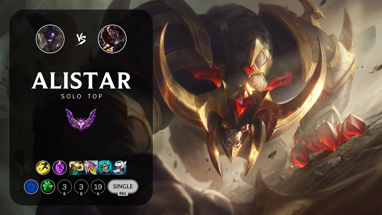 Alistar Top vs Darius - EUW Master Patch 13.19