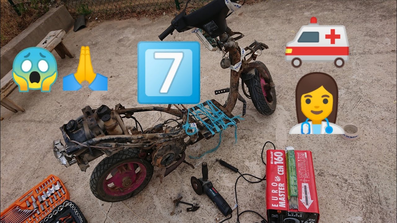 7️⃣MOTO ZOMBI MUERTA💀🤦🚑 NECESITA UN DESFIBRILADOR⚡