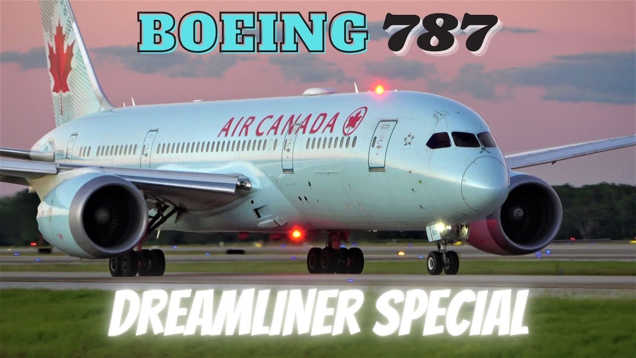 BOEING 787 | DREAMLINER SPECIAL PLANE SPOTTING |  COMPILATION WITH ATC