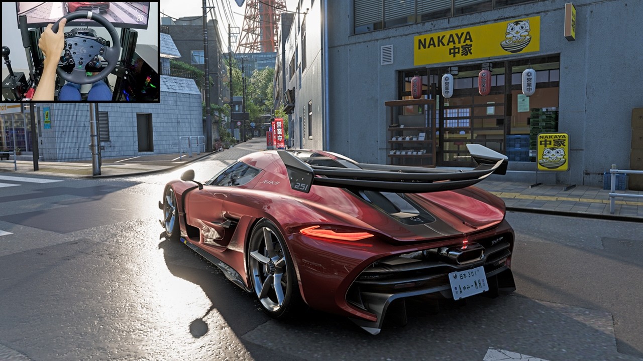 Forza Horizon 6 - Koenigsegg Jesko 1600HP | Logitech RS50 gameplay