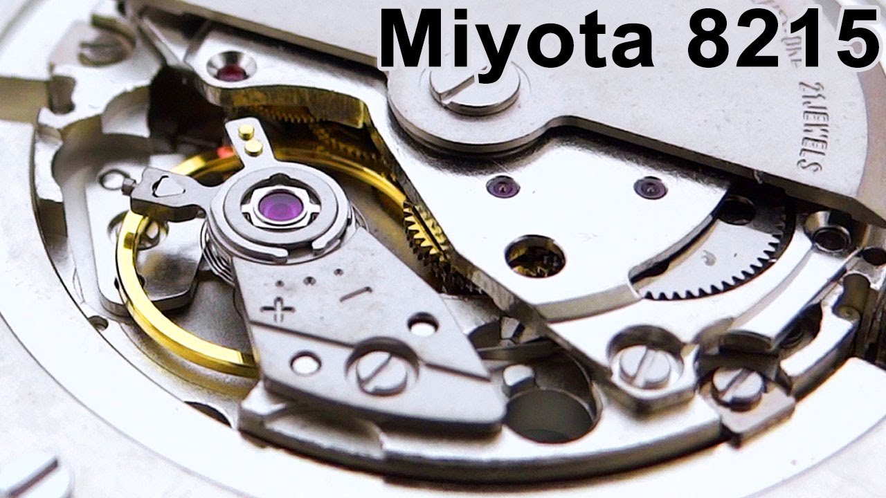 Miyota Caliber 8215 Automatic (Movement Monday)