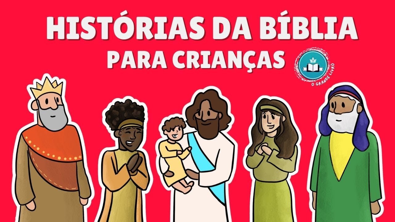🔴MARATONA BÍBLICA | BÍBLIA PARA CRIANÇAS AO VIVO! O Grande Livro