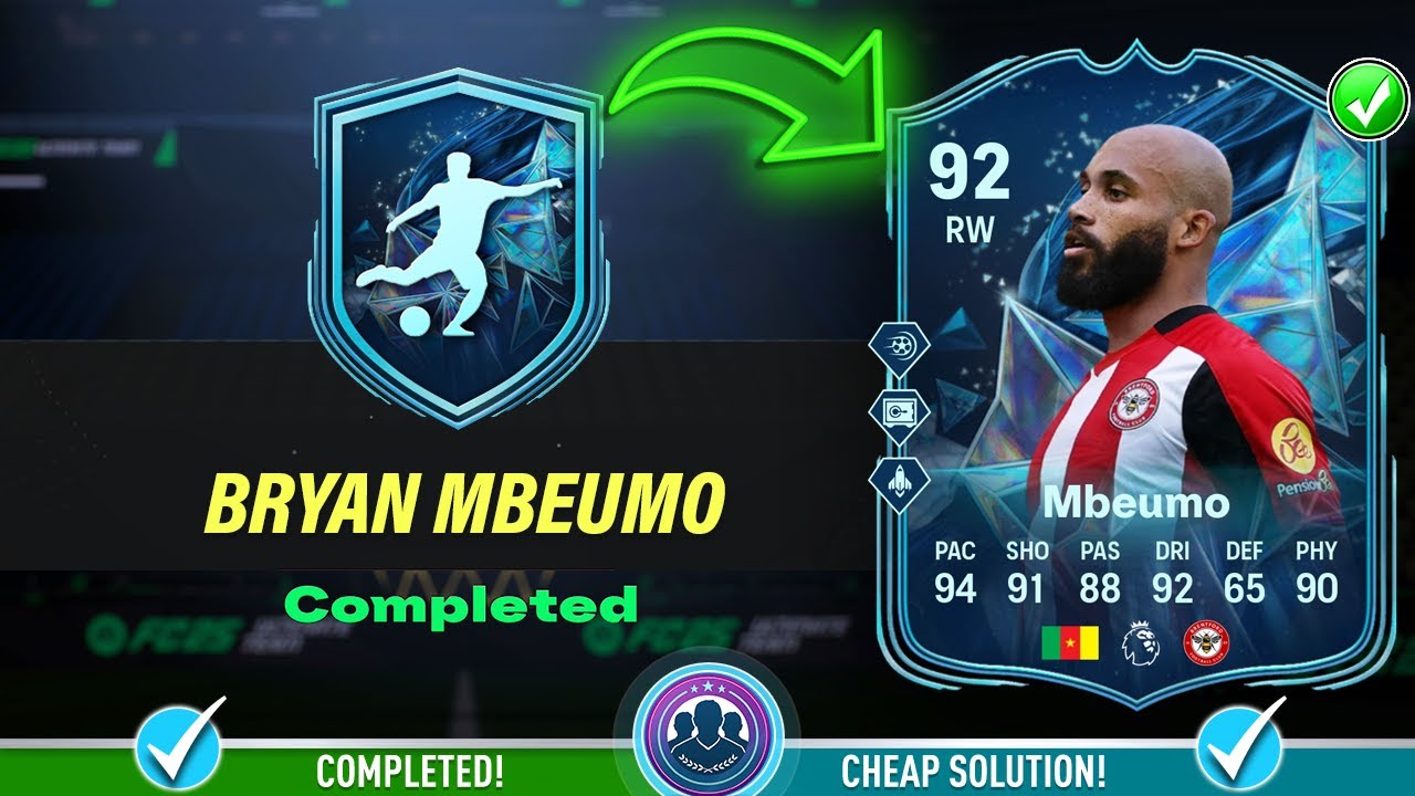 92 TOTS Honourable Mentions Bryan Mbeumo SBC Solution - Cheap Solution & Tips - FC 25