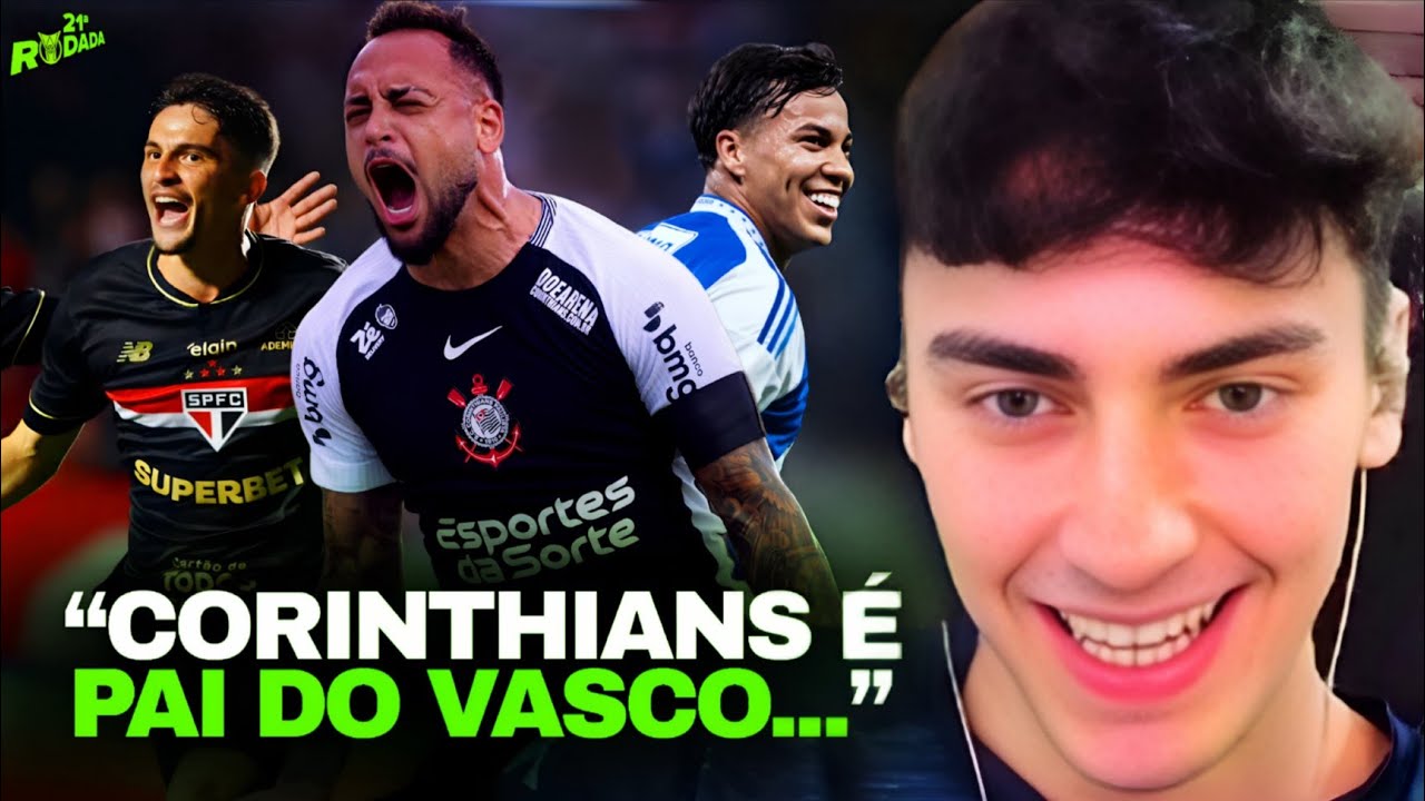 CHORUME REAGE AOS GOLS DA RODADA - VASCO PERDE MAIS UMA, CRUZEIRO SEGUE NA BRIGA, GALO AFUNDANDO...