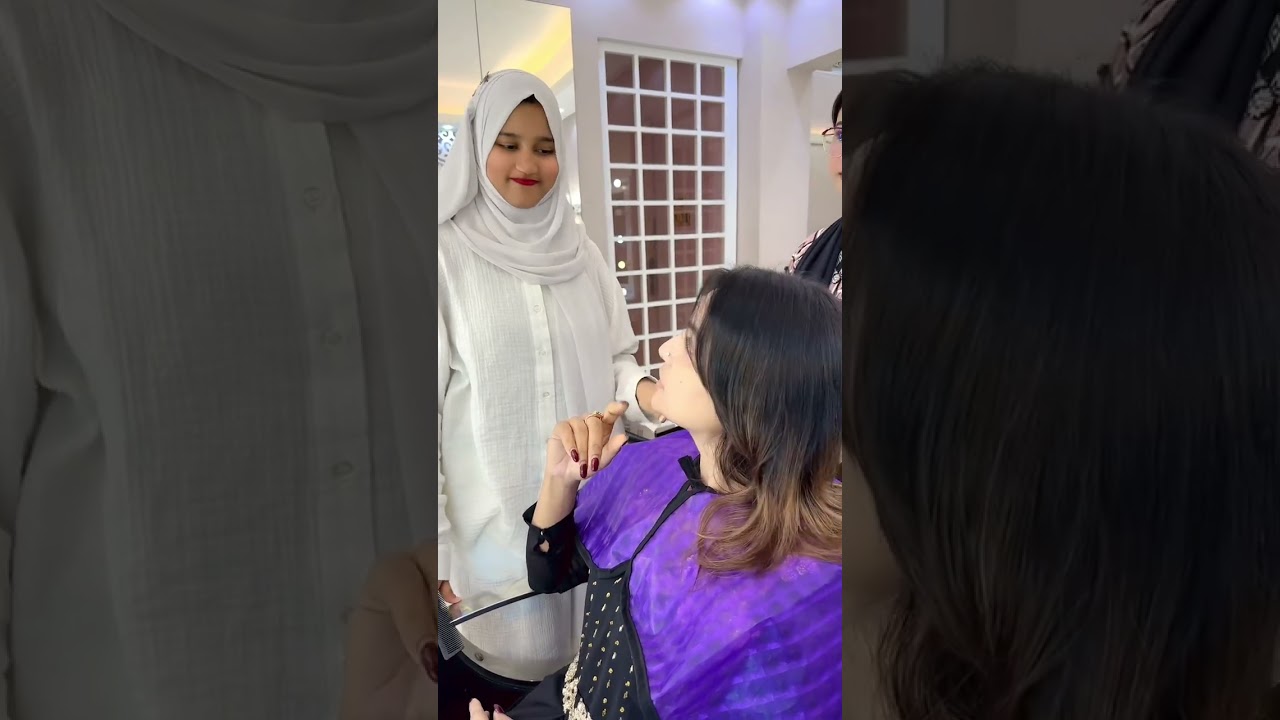 ধরে বেঁধে আমার জ্বালা য় জামাই আমাকে টাক বানাতে নিয়ে গেছে 🫢