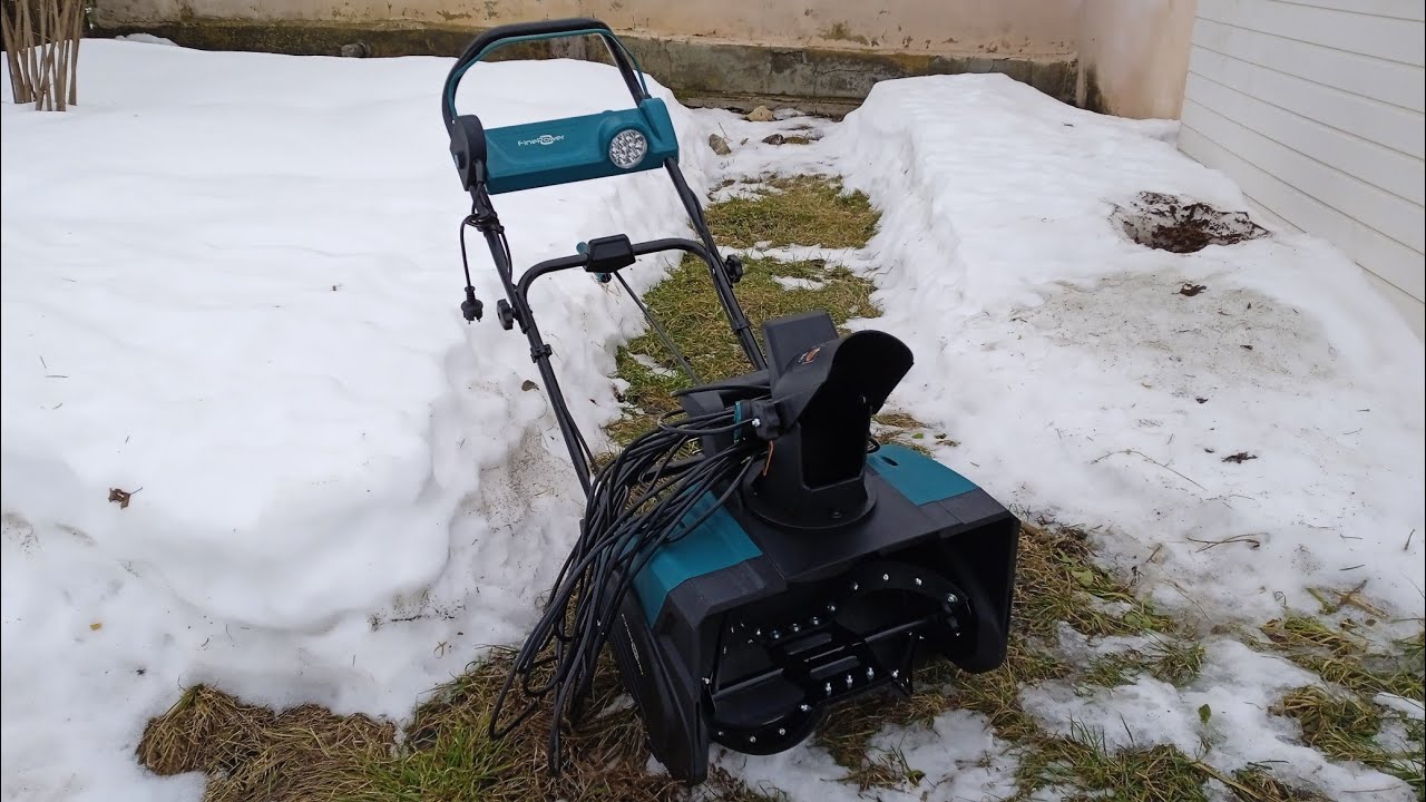 Снегоуборщик FinePower SRME5120. Часть 1
