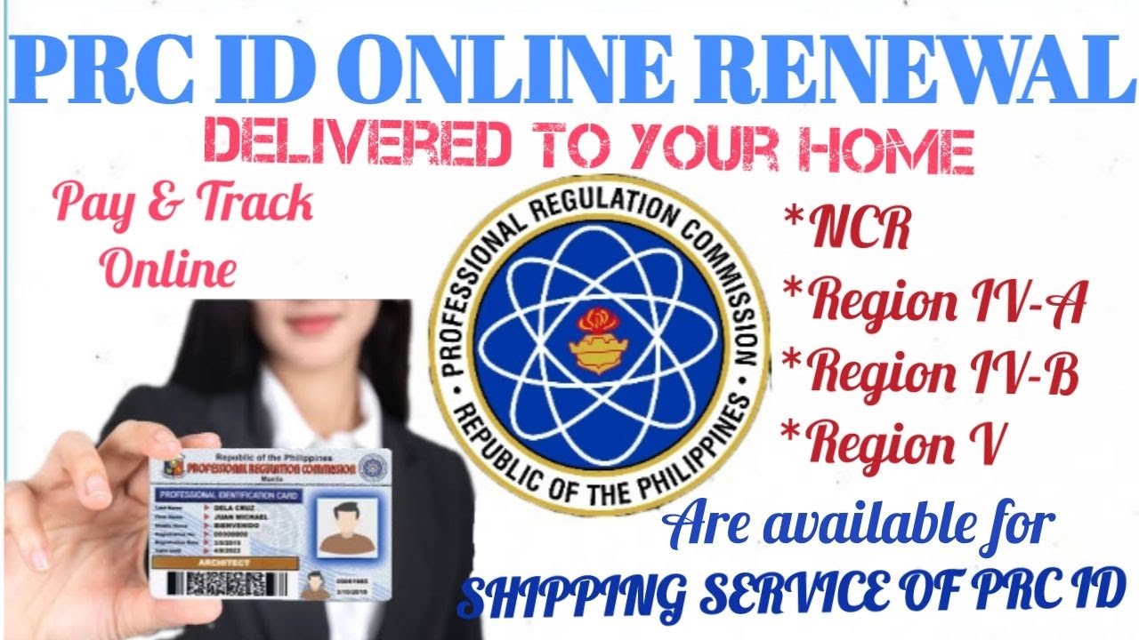 PRC ID online renewal (Door to Door Delivery) #ShippingService #OnlineRenewal