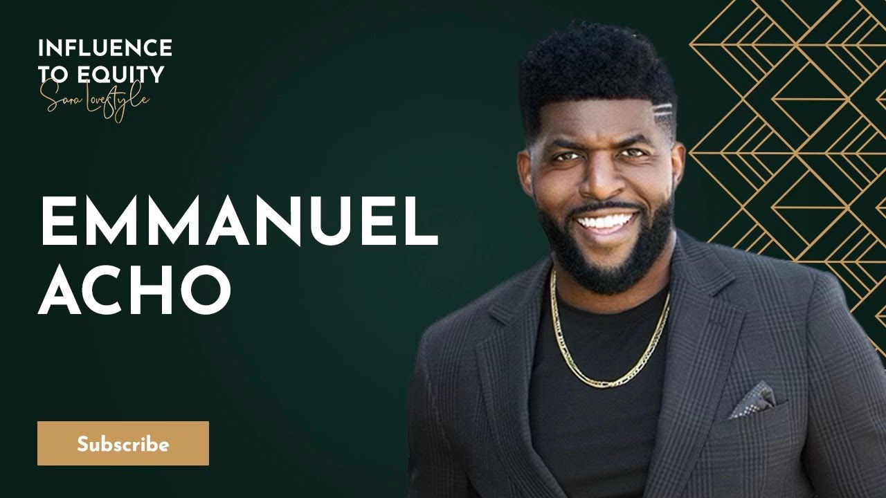 Emmanuel Acho discusses Uncomfortable Conversations with a Black Man and more  | Influence to Equity