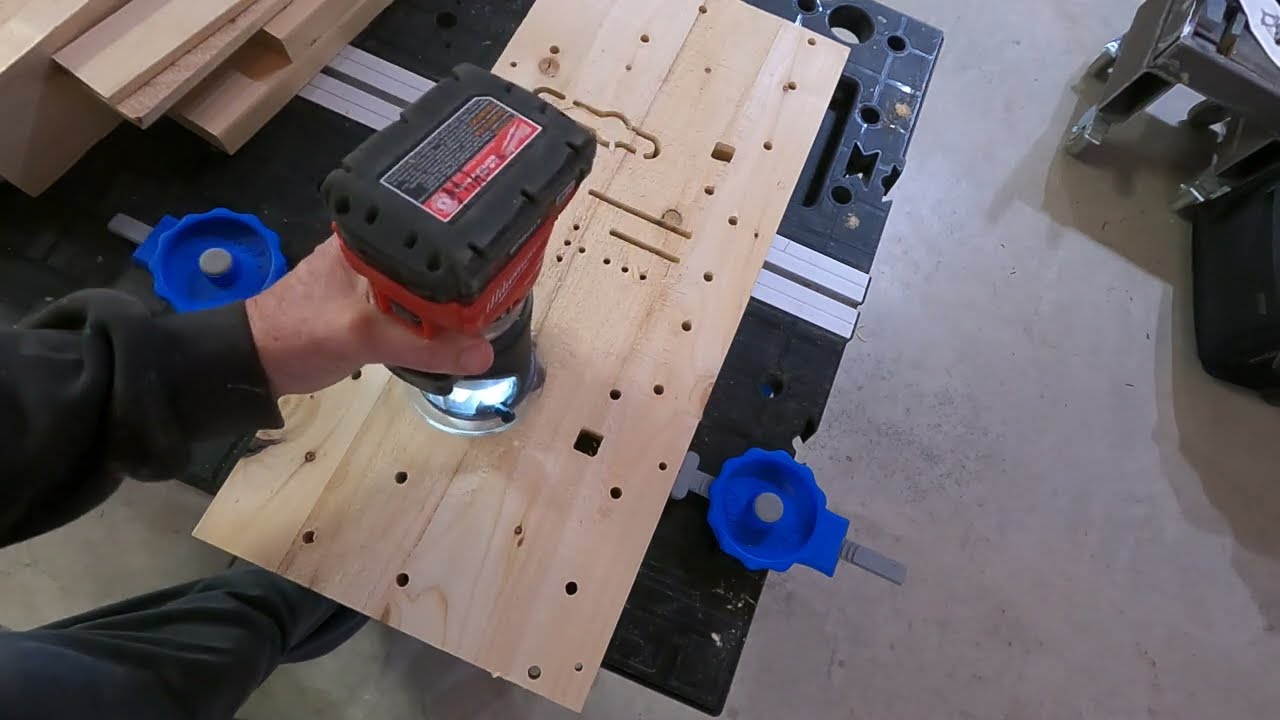 MikroBench from One Board   CNC Final Run then Removing Tabs with MicroBit Router TRAY1