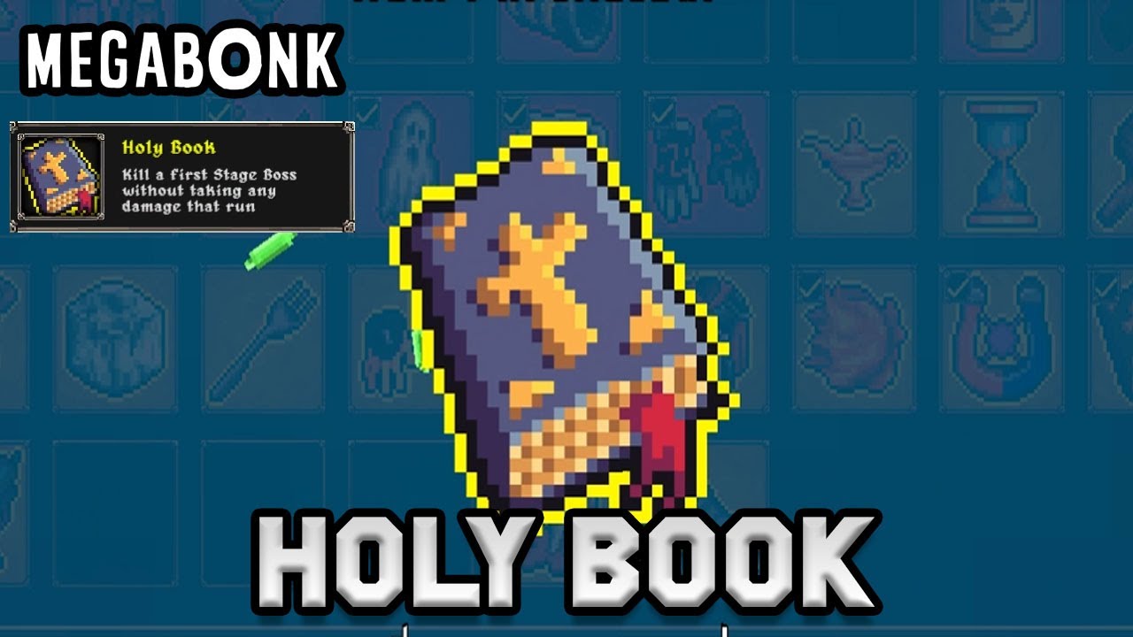 Megabonk - Holy Book (First Stage Without Taking Any Damage that Run) Gameplay - No Commentary