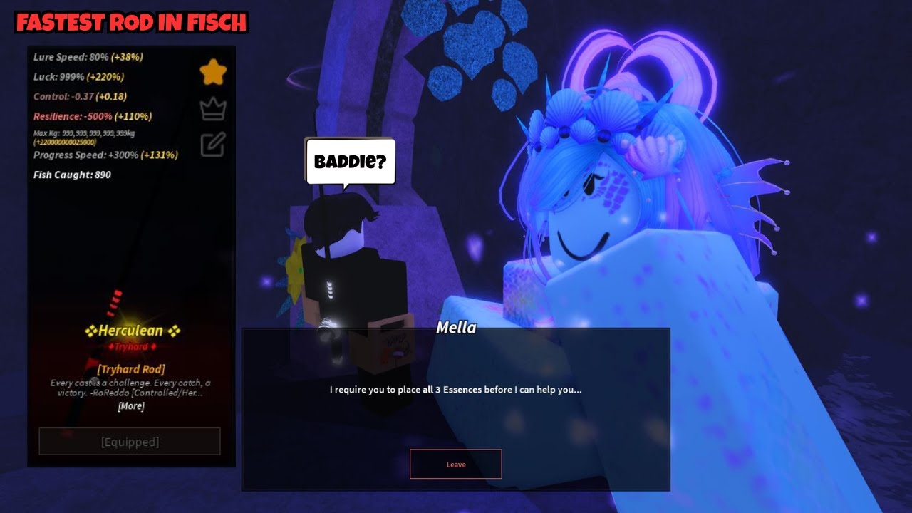 FASTEST Rod in Fisch... This Update Made It Possible (Tryhard Rod)