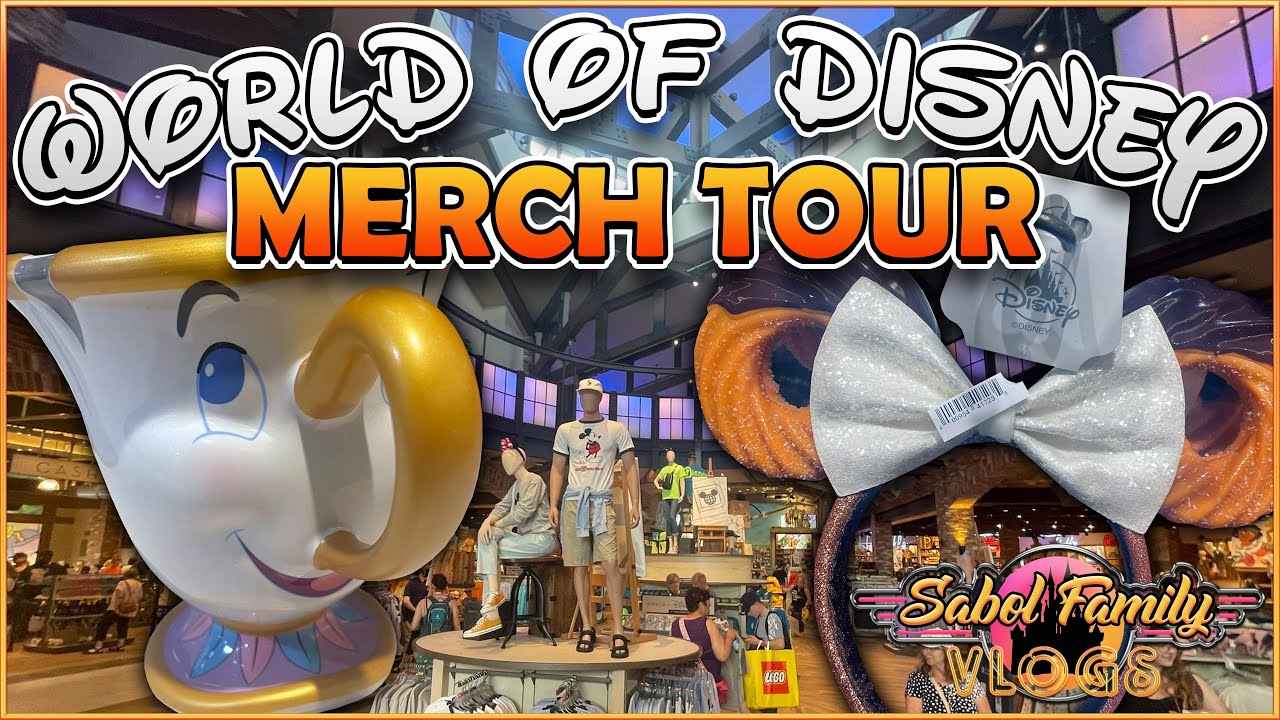 WORLD OF DISNEY New Disney Merchandise Shopping Tour | Disney Springs May 2023 - Walt Disney World