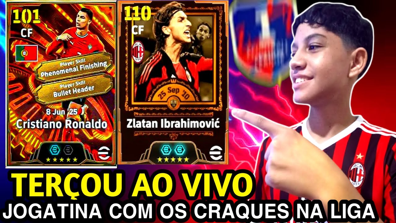 🎮💥eFootball 2026 Terçou Jogando Com Os Craques Ao Vivo!!