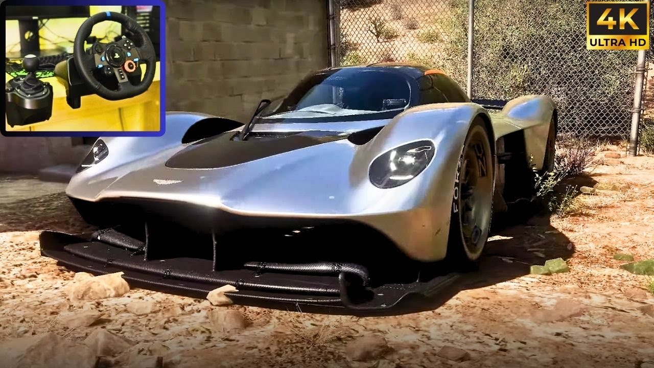 2023 Aston Martin Valkyrie | Forza Horizon 5 Drift & Speed Build | Steering Wheel Gameplay