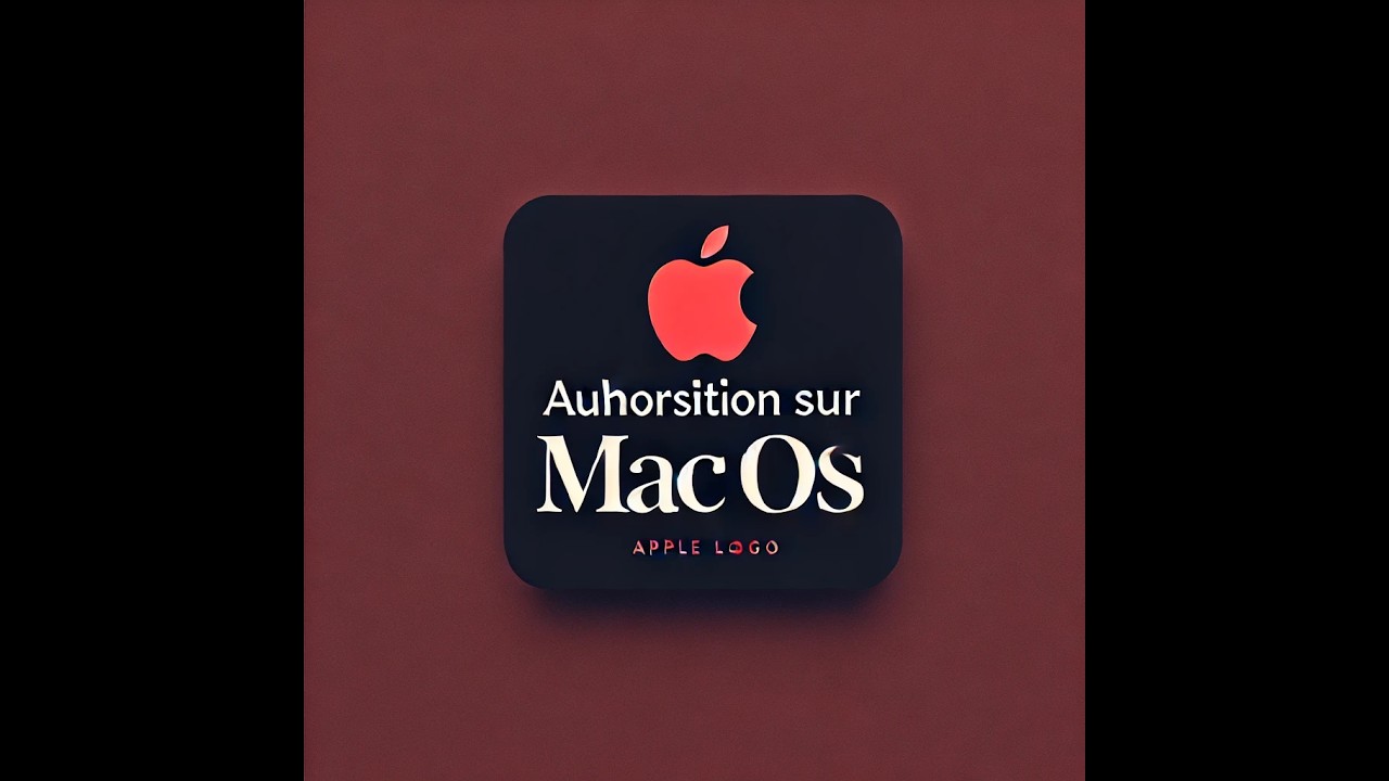 Problème d'Autorisations d'accès aux disque sur Mac os, je vous explique tout