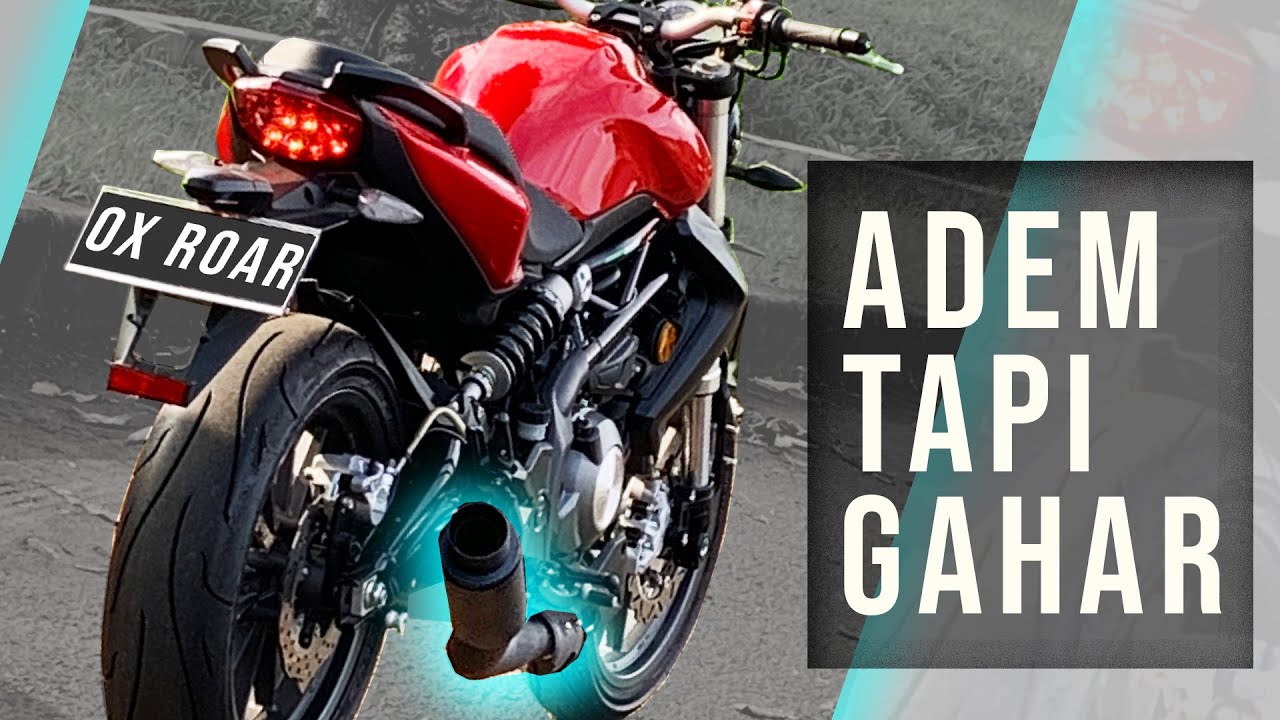 Benelli TNT 250 suara knalpot custom yang ADEM tapi GAHAR