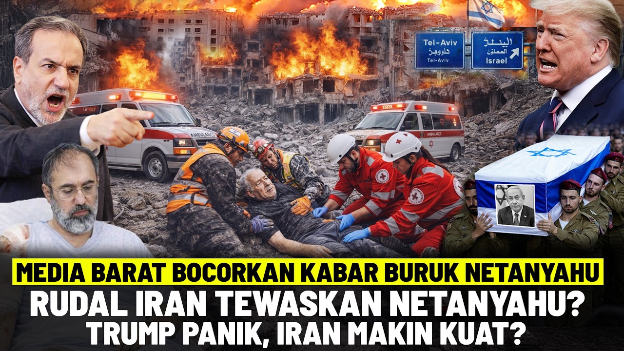 J3NAZAH NETANYAHU DITEMUKAN? Trump Berduka, Netanyahu Dikabarkan Tewas atas Serangan Rudal Iran