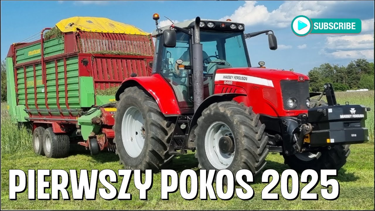 ZIELONE AGRO SHOW 2025 🟢 ZBIÓR TRAW W PRYZMĘ Z NOWYMI NABYTKAMI 🍀 MF 6480 STRAUTMANN SUPER VITESSE 🚜