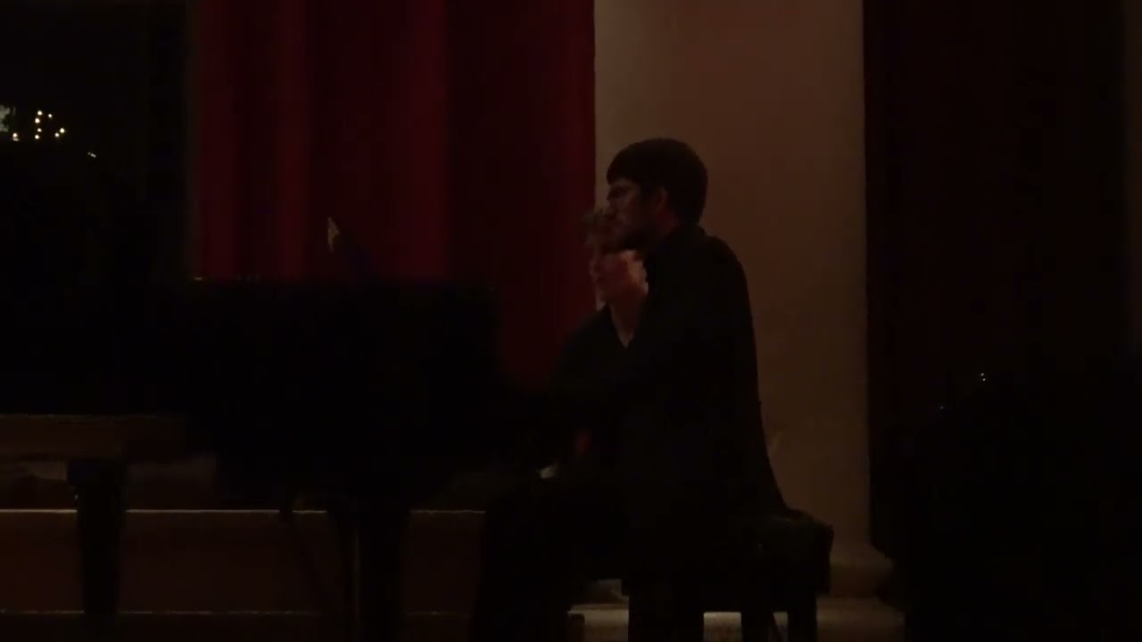 Lutoslawski Paganini Variations, St John's Smith Square London 2016: Harriet Stubbs & Leo Nicholson