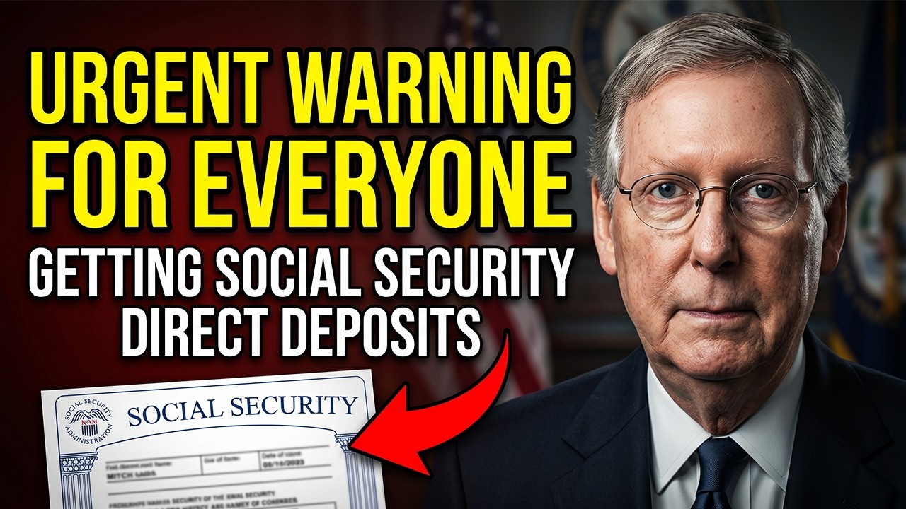 ⚠️ URGENT WARNING: For Every Senior Getting Social Security Direct Deposits!