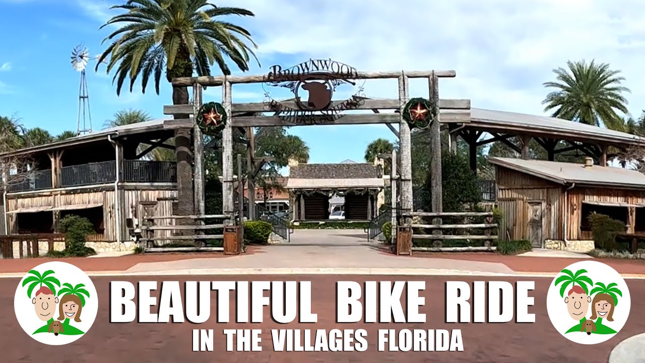 BEAUTIFUL BIKE RIDE in The Villages Florida