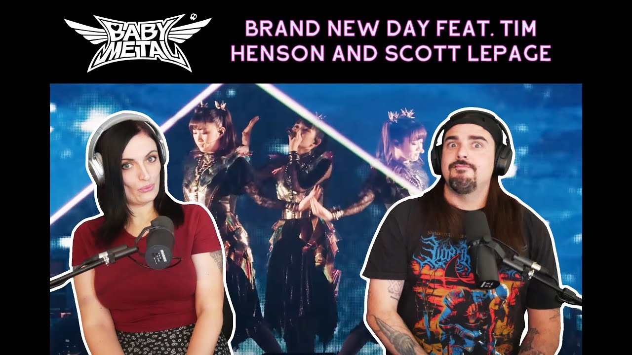 BABYMETAL - Brand New Day feat. Tim Henson & Scott LePage (Reaction)