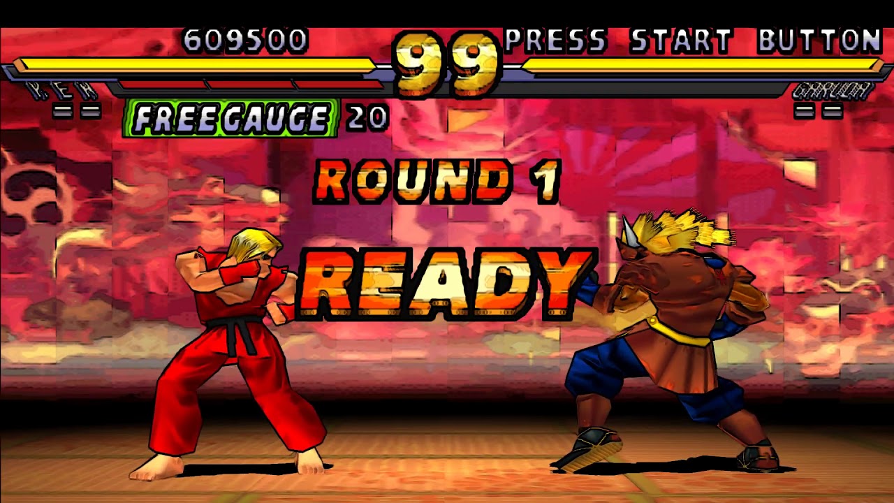 Street Fighter EX2 Plus Epsxe 2.0 Cartoon Shader