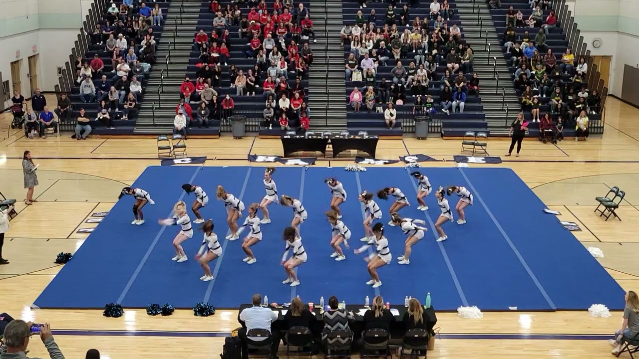 John Champe High School at Region 6B Cheer Competition 2022