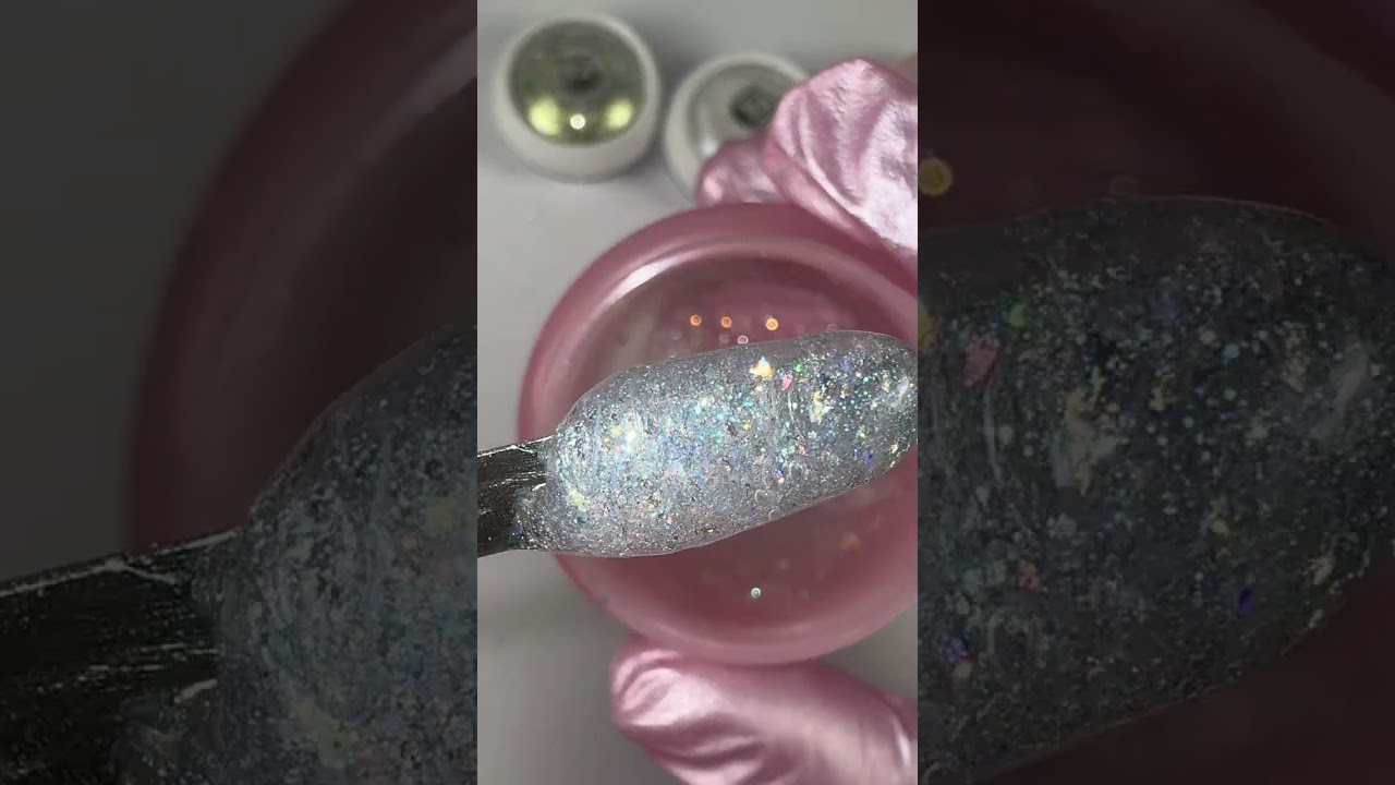 Rinforzo Unghia Naturale con Silk Gel Clear | Tecnica Personalizzata con Ologrammi ✨